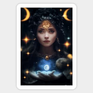 Moon Goddess Sticker